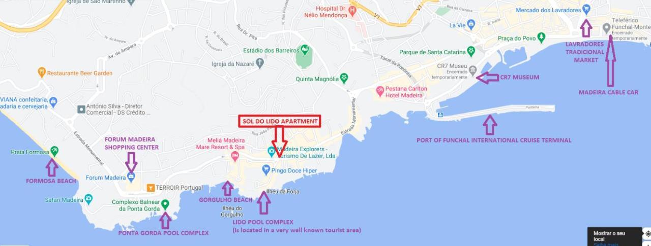 Sol Do Lido Διαμέρισμα Φουνκάλ Εξωτερικό φωτογραφία